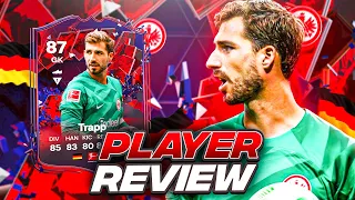 87 TRAILBLAZERS TRAPP SBC PLAYER REVIEW! EAFC 24 ULTIMATE TEAM