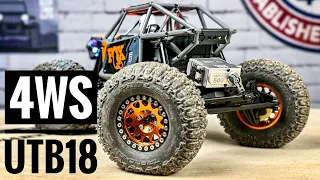 Axial Capra UTB18 4WS UPGRADE - Dual REEFS RAW500 Servos!!