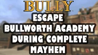 Bully Glitches - Escape Bullworth Academy During Complete Mayhem!