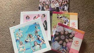 UNBOXING TWICE ALBUMS! (page two, twicecoaster lane 1&2)