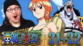 ONE PIECE EPISODE 31 & 32 REACTION | Anime Reaction | Sub