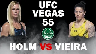 UFC VEGAS 55 | HOLM VS VIEIRA Breakdown, Predictions, & Bets