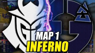 G2 vs EG - Blast Spring - Inferno - Map 1 - CS:GO