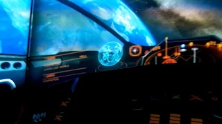 Elite Dangerous: Travel to Sol, Earth and Moon within a 3-projector setup