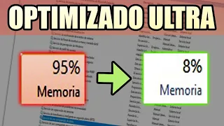 COMO REDUCIR EL CONSUMO DE CPU Y RAM EN PC SIN PROGRAMAS 😱| WINDOWS OPTIMIZADO | SISTEMA LIGERO 🚀