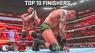 WWE 2K19 Top 10 Finishers