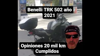 BENELLI TRK 502 - Opiniones 20 mil Km