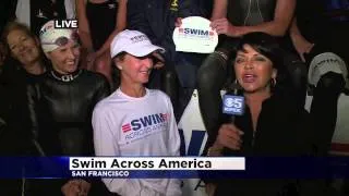 Roberta talks "Swim Across America!"