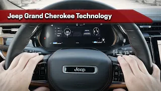 2022 - 2023 Jeep Grand Cherokee Steering Wheel and Cluster | Grand Cherokee tech breakdown