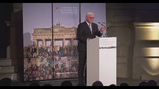 Bundespräsident Frank-Walter Steinmeier beim Festakt 20 Jahre Bundesstiftung Aufarbeitung