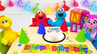 Sesame Street Birthday Party! Best Learning Video For Toddlers and Kids