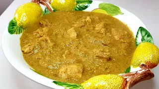 خورشت مرغ  و کاری فوق العاده خوشمزه،  pollo curry, chicken curry