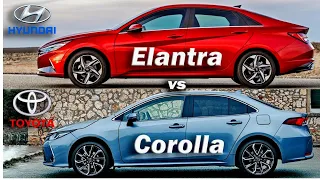 Toyota Corolla 2022 Vs  Hyundai Elantra 2022 | Detailed Comparison