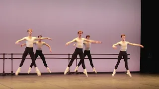 Cours de Danse classique Garçons 2 / mazurka, assemblés, jetés/ Conservatoire de Paris (ballet boys)