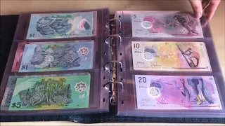 My banknotes collection 2019 / Moja kolekcja banknotów 2019