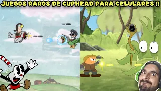 JUEGOS RAROS DE CUPHEAD EN CELULARES !! - Pepe el Mago Juega