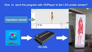 How to send program with HDPlayer?