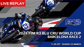 FIM R3 bLU cRU World Cup Live Replay - Round 1, Race 2, Barcelona