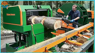 50 Amazing Firewood Processing Techniques At Another Level