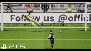 PES 2022 - Juventus vs Barcelona - PS5 Gameplay 4K HDR 60FPS #07