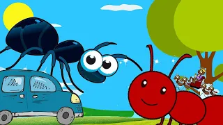 The Story of the three ants and their beautiful car