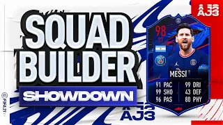 Fifa 21 Squad Builder Showdown!!! PSG LIONEL MESSI!!!