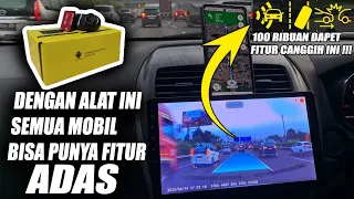 DASHCAM MURAH DENGAN FITUR MELIMPAH 100 RIBUAN ADA FITUR ADAS NYA LDW, FCW, FVSA SEMUA MOBIL BISA!!!