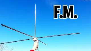 como escuchar FM de zonas alejadas, antena casera