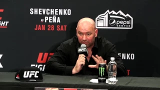 Dana White talks Valentina Shevchenko, Jorge Masvidal, and Conor McGregor after UFC on Fox 23