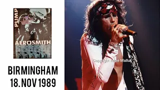 Aerosmith - Full Concert - Birmingham 18/11/1989
