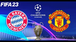 FIFA 23 | Bayern Munchen vs Manchester United - UCL Champions League Group Stage - Full Gameplay