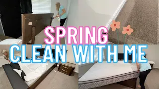 BEDROOM DEEP CLEANING MOTIVATION 2023 | CLEAN WITH ME: BEDROOM  | SPRING CLEAN WITH ME 2023