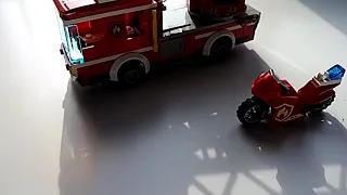 Ma brigade de pompiers lego city!!