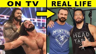 5 WWE Enemies Who Are Friends in Real Life - Roman Reigns & Drew McIntyre