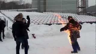 Школа каскадеров. Горение человека.