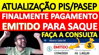 FINALMENTE PIS/PASEP 2021 EMITIDO PARA SAQUE NO BANCO - ABONO SALARIAL LIBERADO EM 17/04/2023