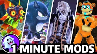 Spooky Mods (Characters) [Pt. 6] | 1 Minute Mods (Super Smash Bros. Ultimate)