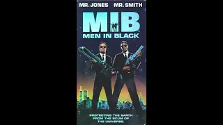 Opening to Men in Black VHS (1997)