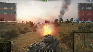 Т-34-85, Огненная дуга, Встречный бой