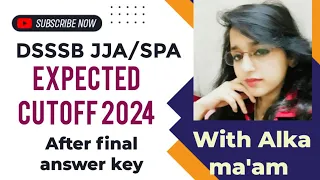 DSSSB JJA SPA expected cut-off|Final answer key|DSSSB JJA RESULT 2024|JJA|LDC|#DSSSB|CUTOFF