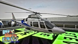 Millionaire's Helicopter Uber in GTA 5|  Let's Go to Work| GTA 5 Mods| 4K