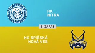 3. zápas finále play-off Nitra – Spišská Nová Ves 5:1 (HIGHLIGHTY)