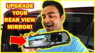 FINALLY a Backup Camera Mirror That Perfectly Fits Your Car (NO STRAPS!!)