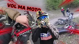 JE ME FAIS VOLER MA MOTO MDR [ENDURO 50CC + CRASH]