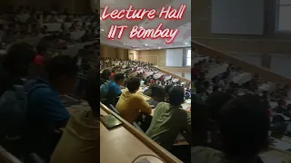 Math class in IIT Bombay Lecture Hall #iitbombay #iitb #iitmotivation #shorts #ekzindgimeri #iit