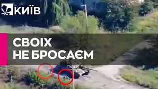 У мережі показали, як окупанти на танку тікають від ЗСУ, втрачаючи військових