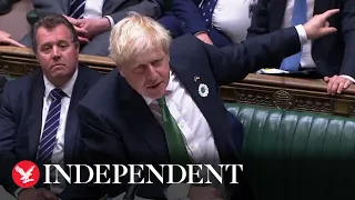 Boris Johnson says he leaves Downing Street with his 'head held high'