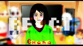 *[Undertale react to Chara]* ||Gacha Club|| AU ||