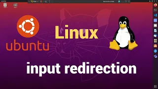 input redirection in linux | standard input redirection | Linux Command Line Tutorial