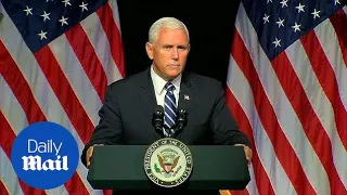 Pence outlines plans for Space Force as 6th military branch